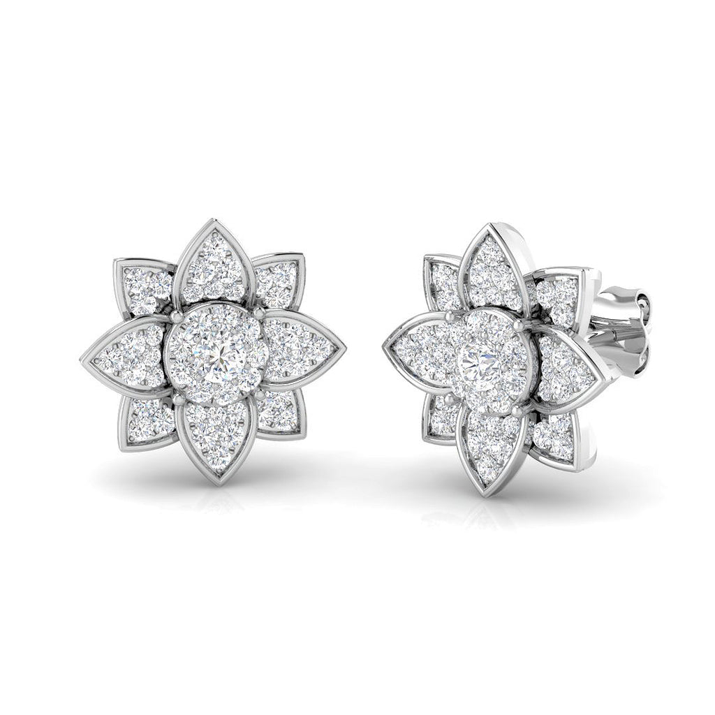 SE5804 — Earrings - 9k White Gold