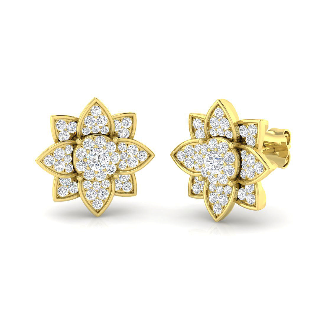 SE5804 — Earrings - 9k Yellow Gold