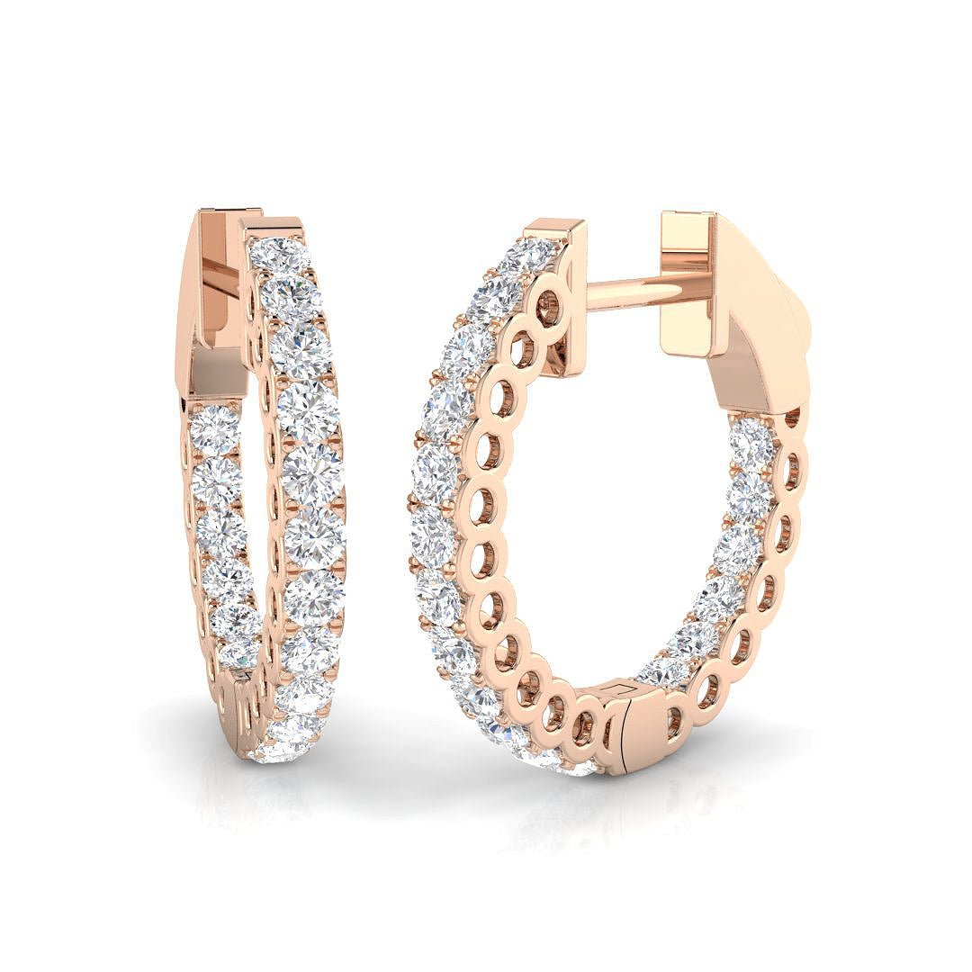 SE5810 — Earrings - 9k Rose Gold