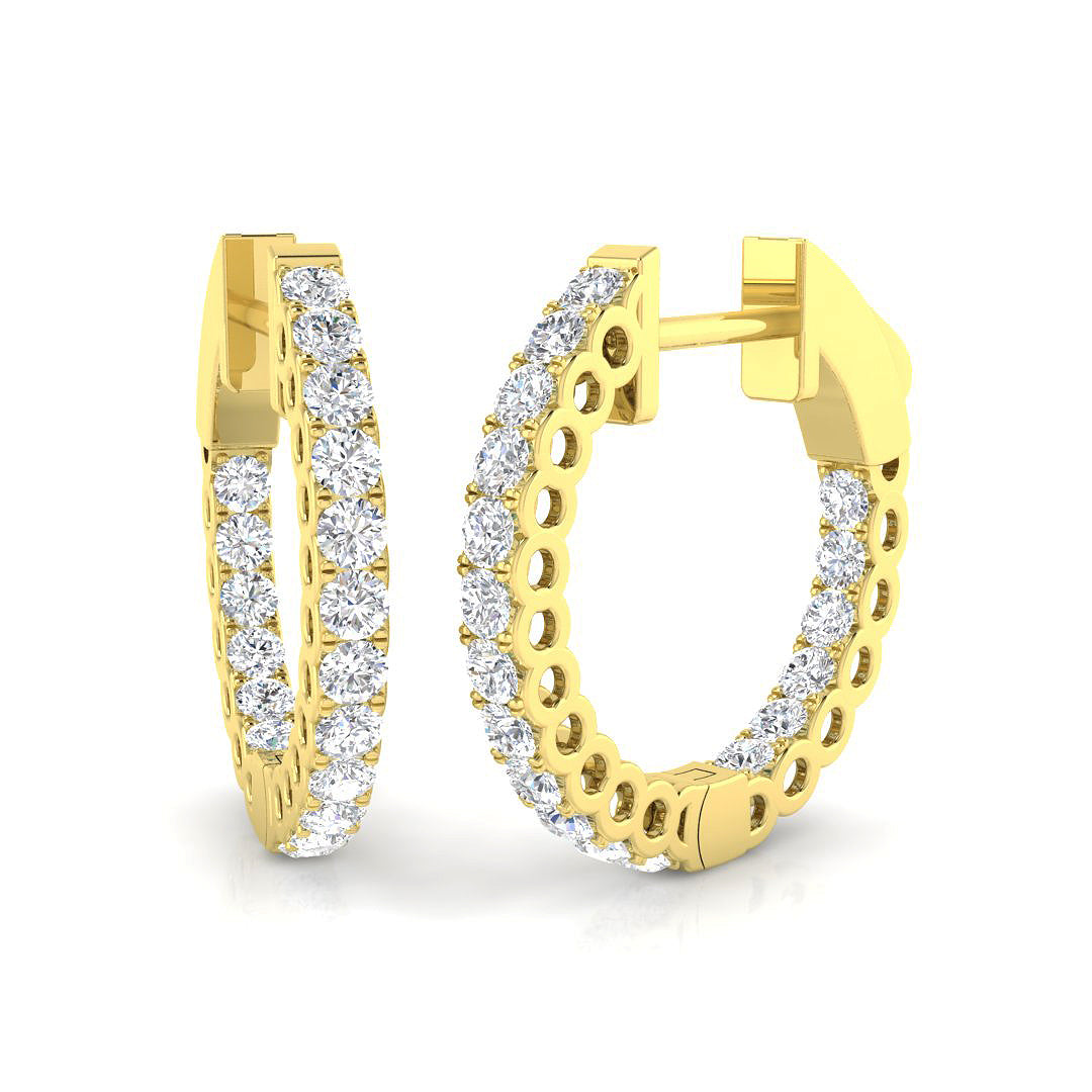 SE5810 — Earrings - 9k Yellow Gold