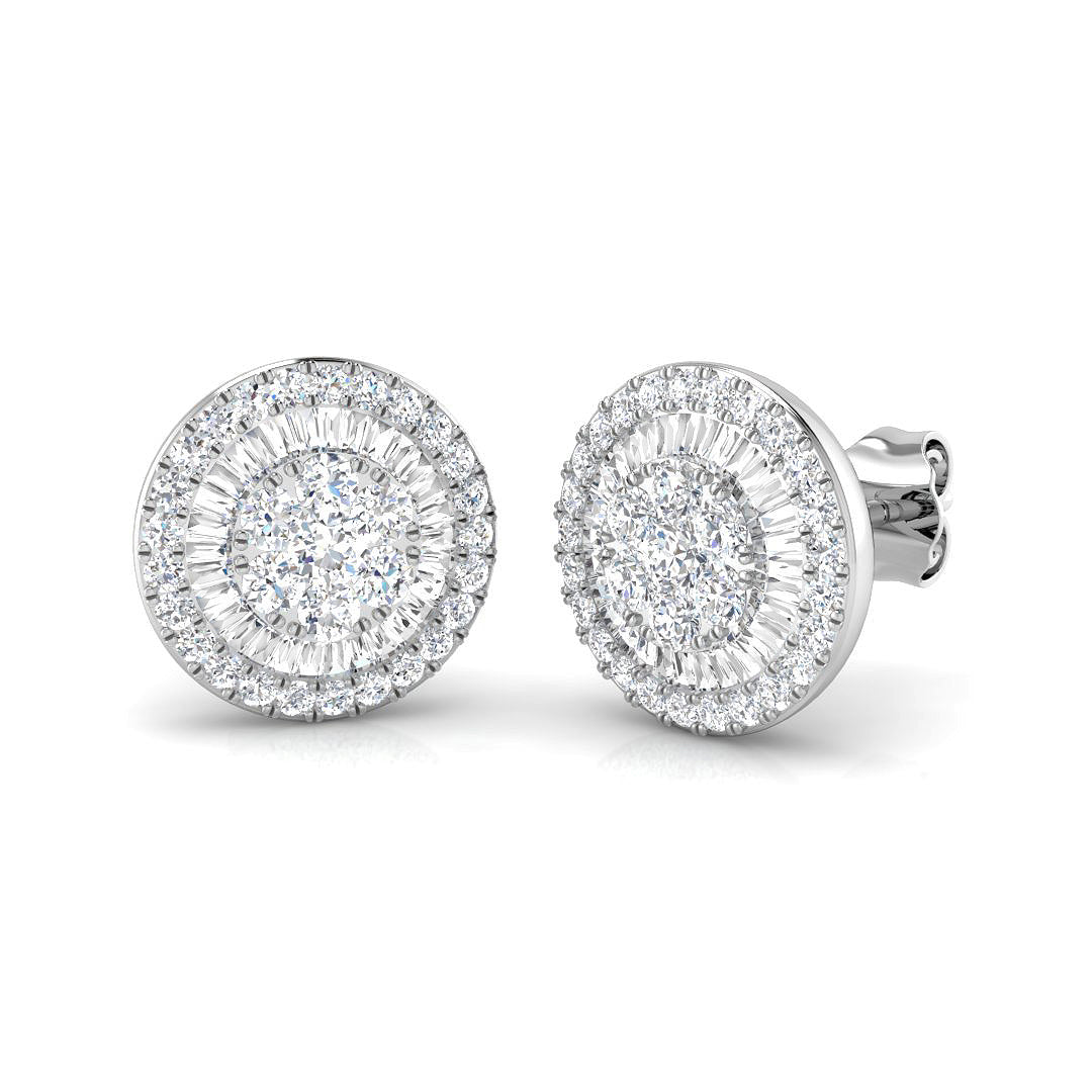 SE5825 — Earrings - 9k White Gold