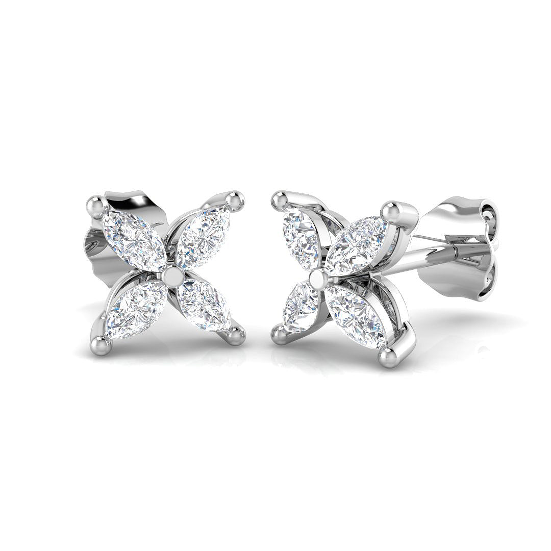SE5827 — Earrings - 9k White Gold