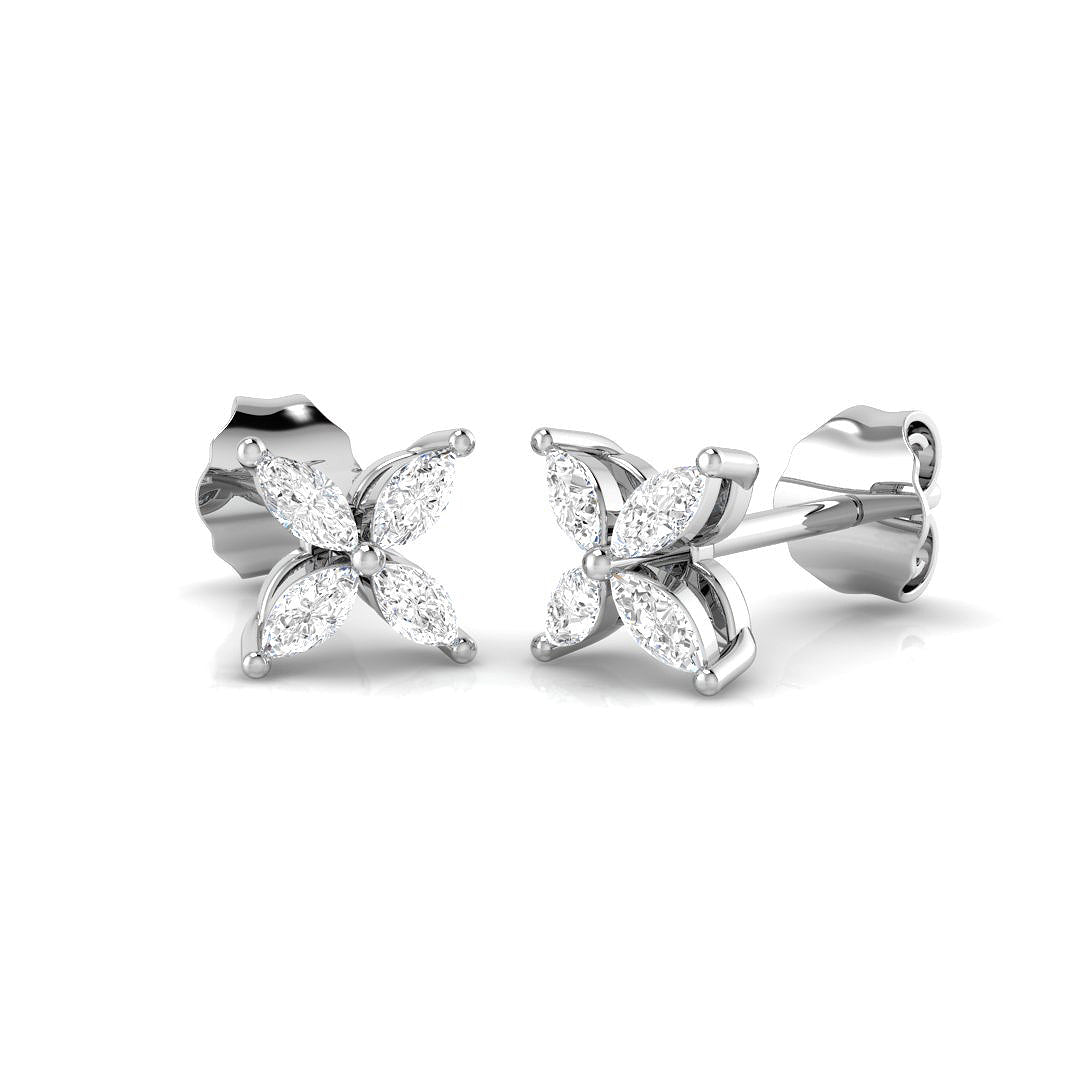SE5833 — Earrings - 9k White Gold