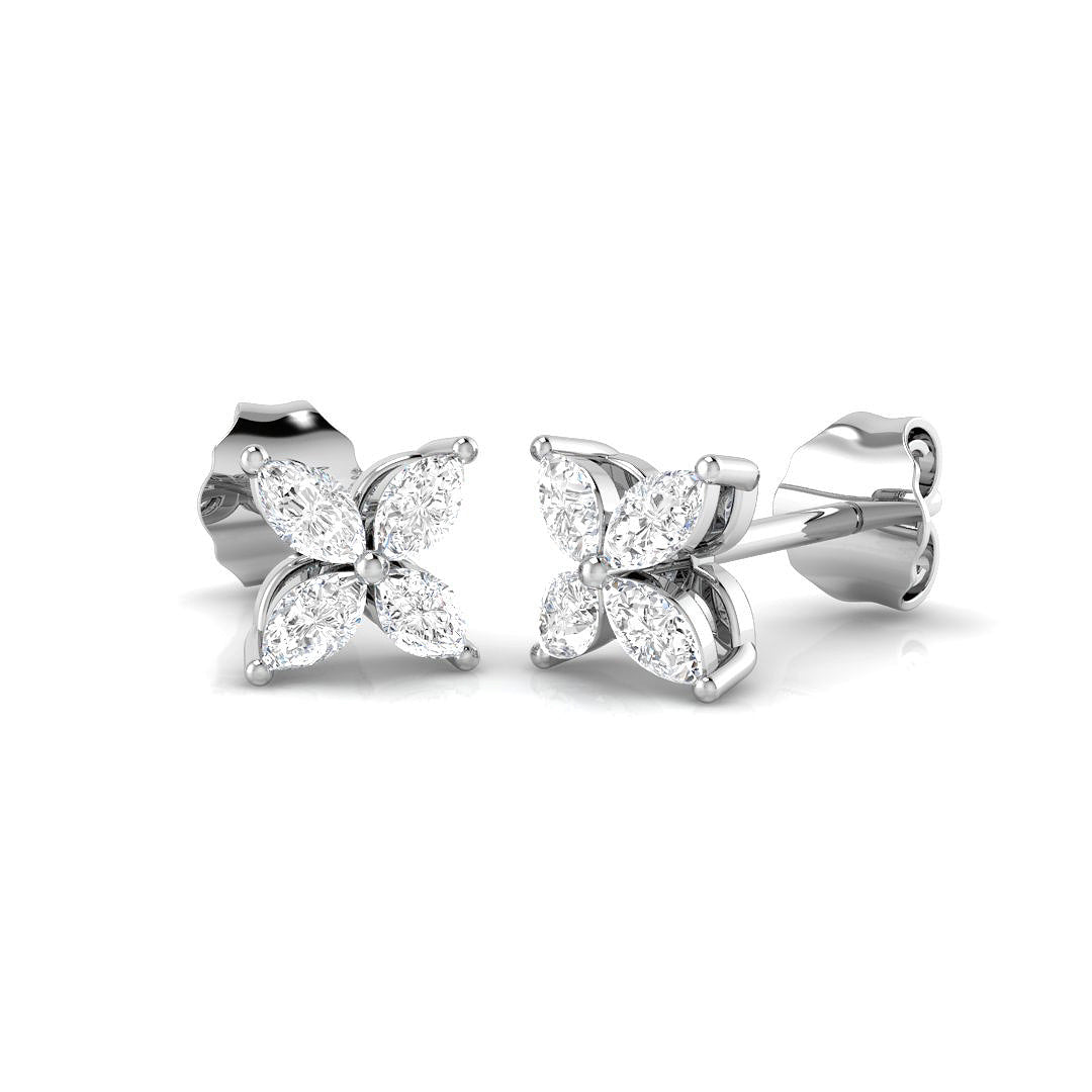 SE5834 — Earrings - 9k White Gold