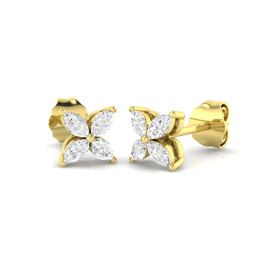 SE5834 — Earrings - 9 KT Yellow Gold