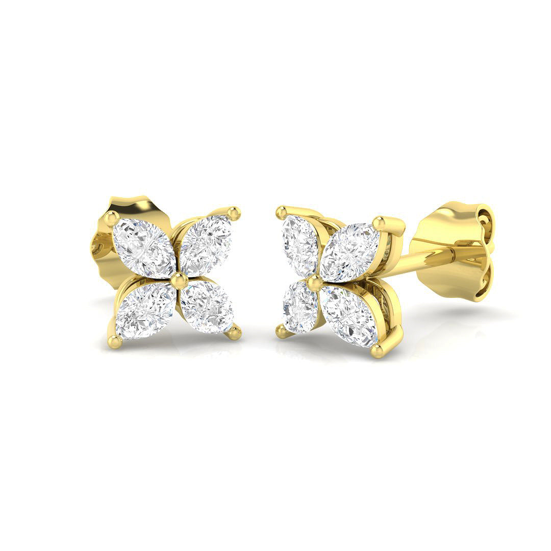 SE5835 — Earrings - 9k Yellow Gold