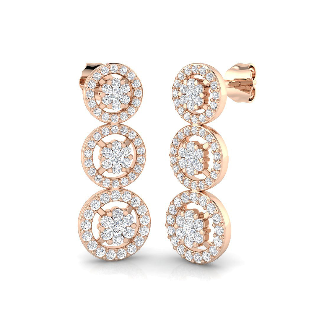 SE5837 — Earrings - 9k Rose Gold