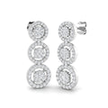 SE5837 — Earrings - 9k White Gold