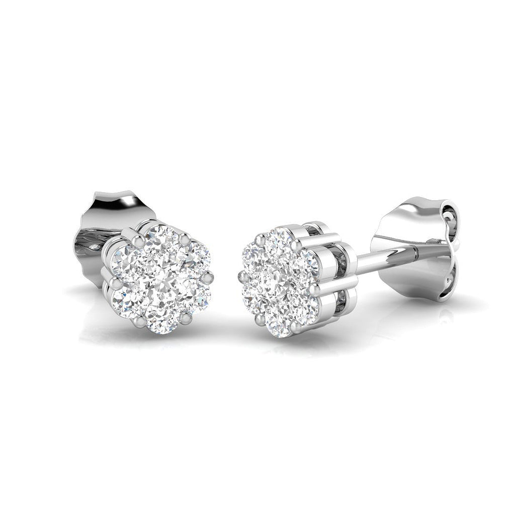SE5839 — Earrings - 9k White Gold
