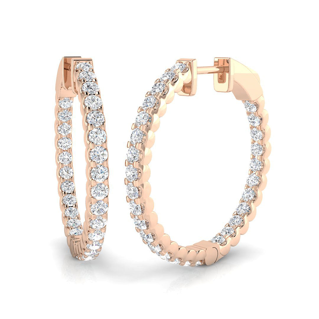 SE5843 — Earrings - 9k Rose Gold