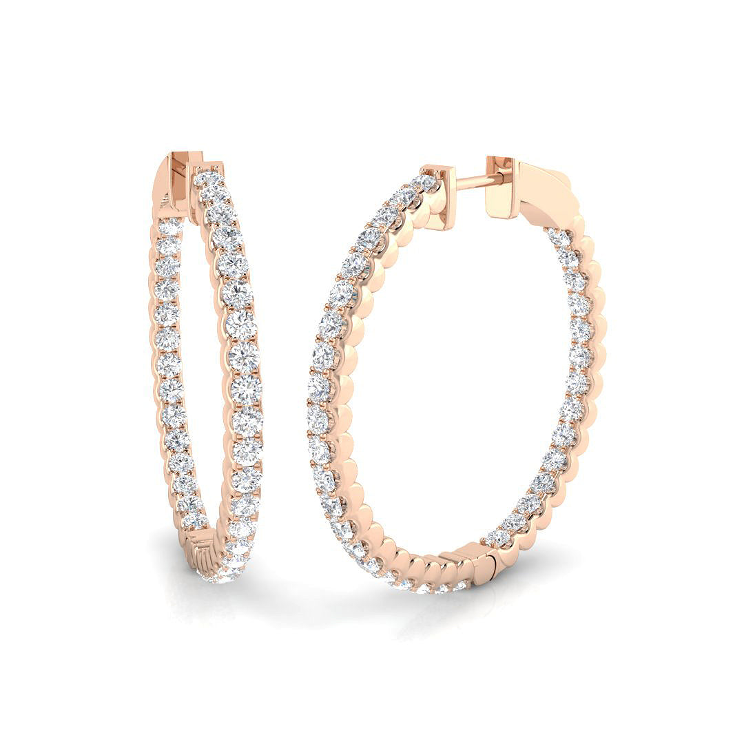 SE5844 — Earrings - 9k Rose Gold