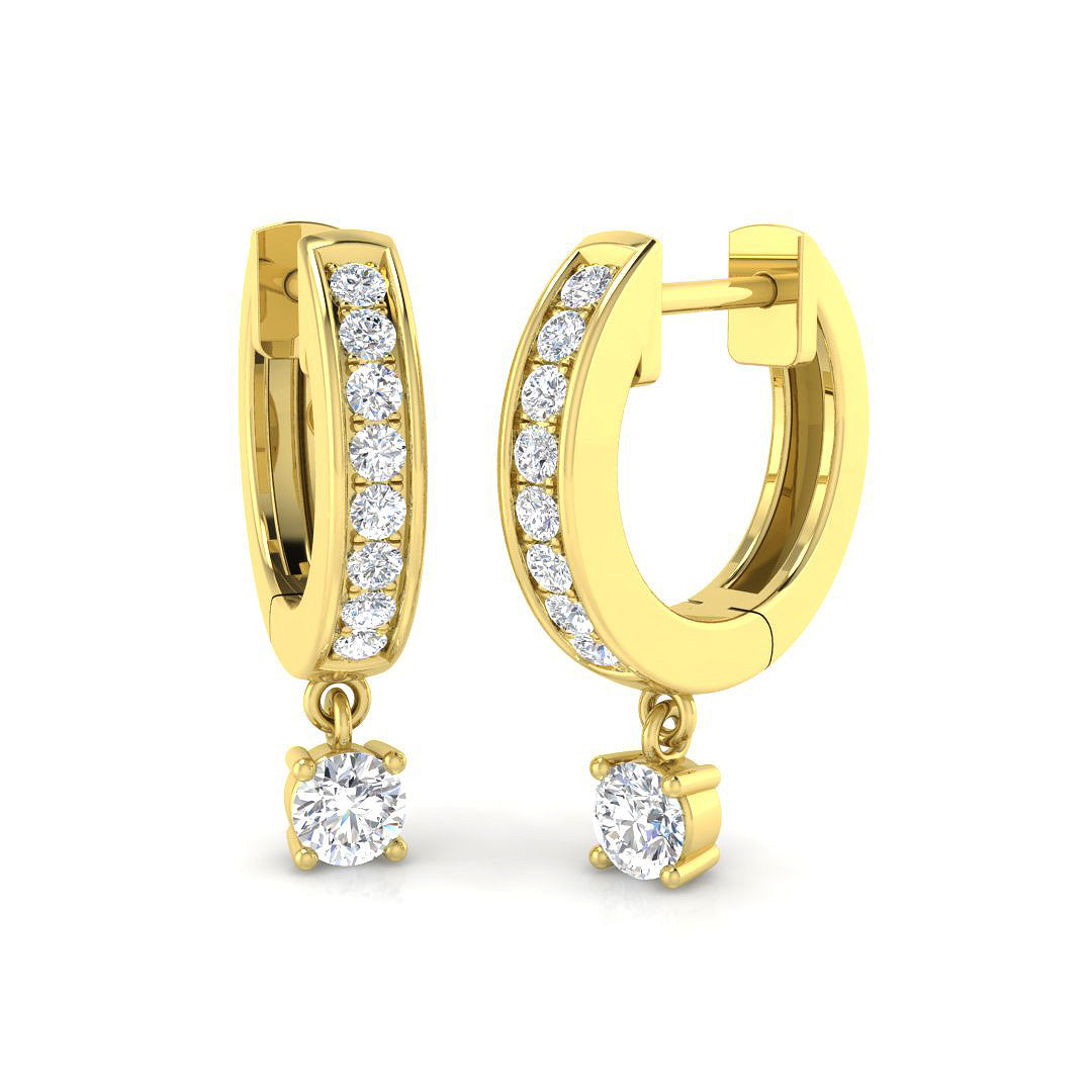 SE5847 — Earrings - 9k Yellow Gold