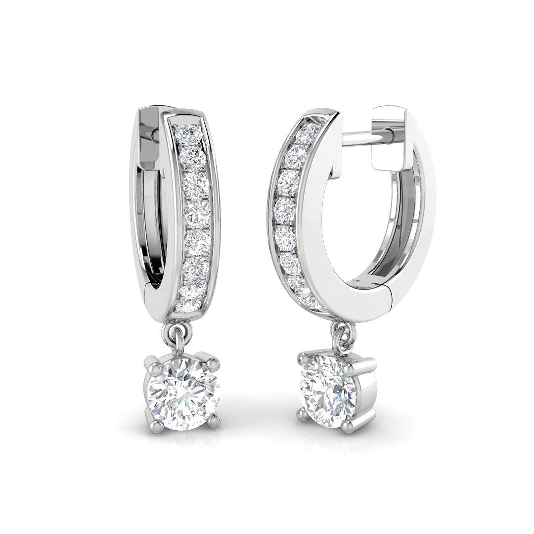 SE5847 — Earrings - 9k White Gold