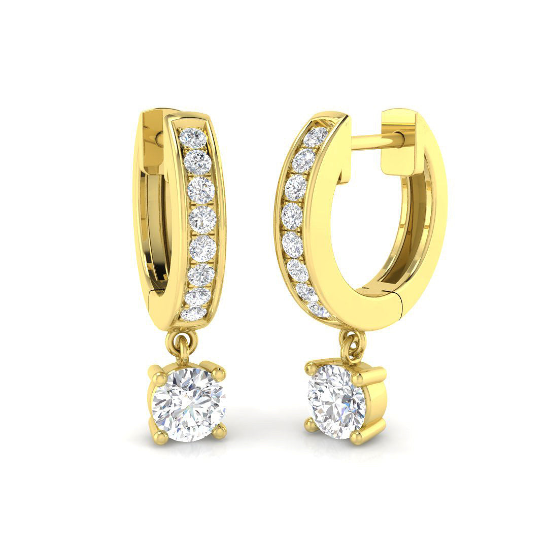 SE5847 — Earrings - 18 KT Yellow Gold