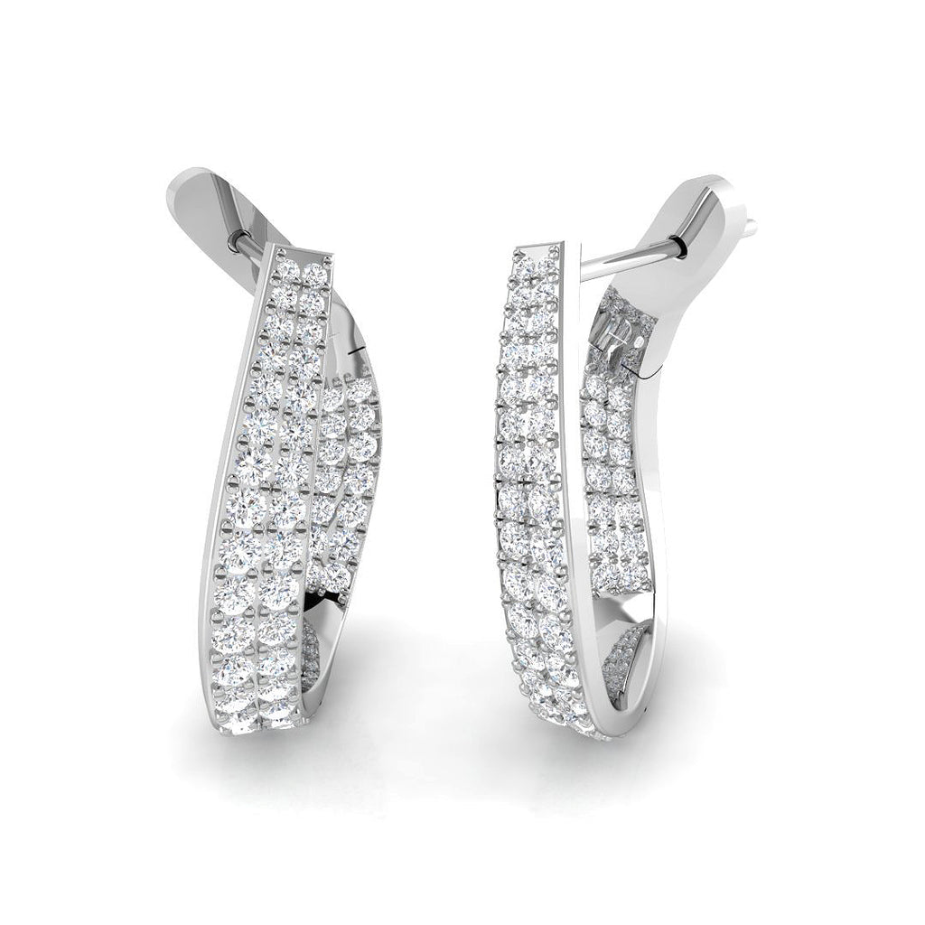 SE5851 — Earrings - 9k White Gold