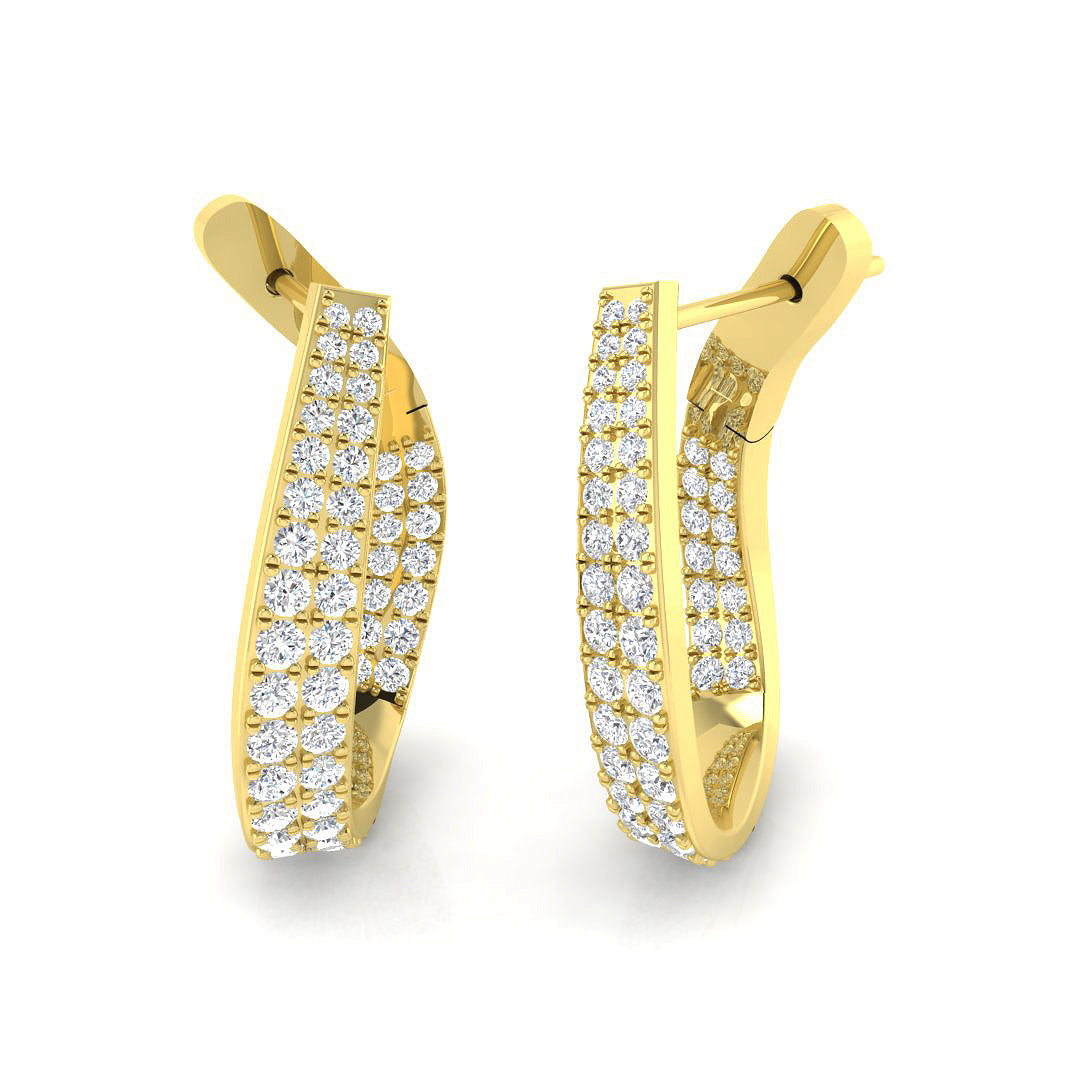 SE5851 — Earrings - 9k Yellow Gold