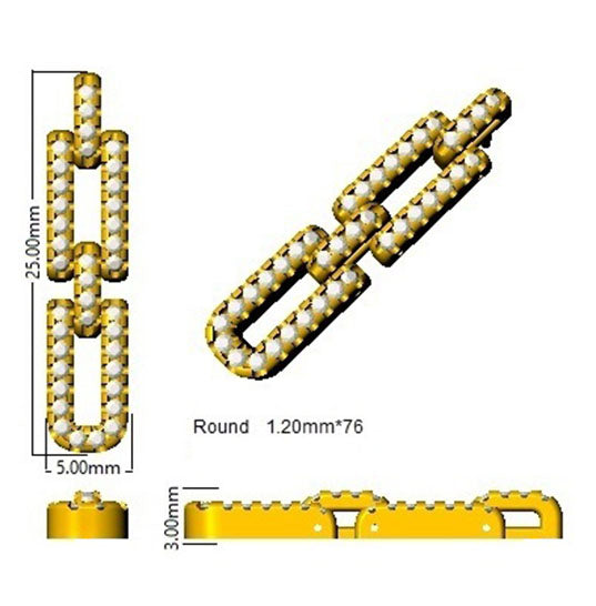 SE5854 — Earrings - 9k Yellow Gold detail