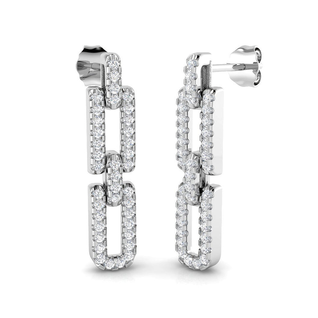 SE5854 — Earrings - 9k White Gold