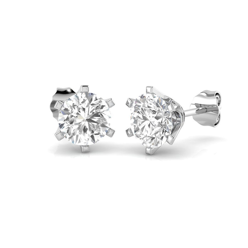 SE5856 — Earrings - 9k White Gold