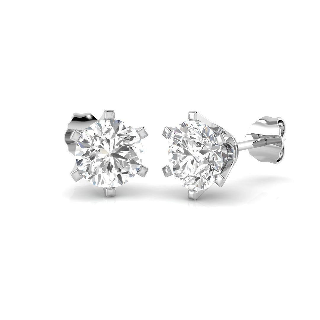 SE5856 — Earrings - 9k White Gold