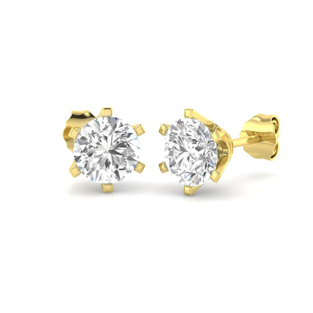 SE5856 — Earrings - 9k Yellow Gold