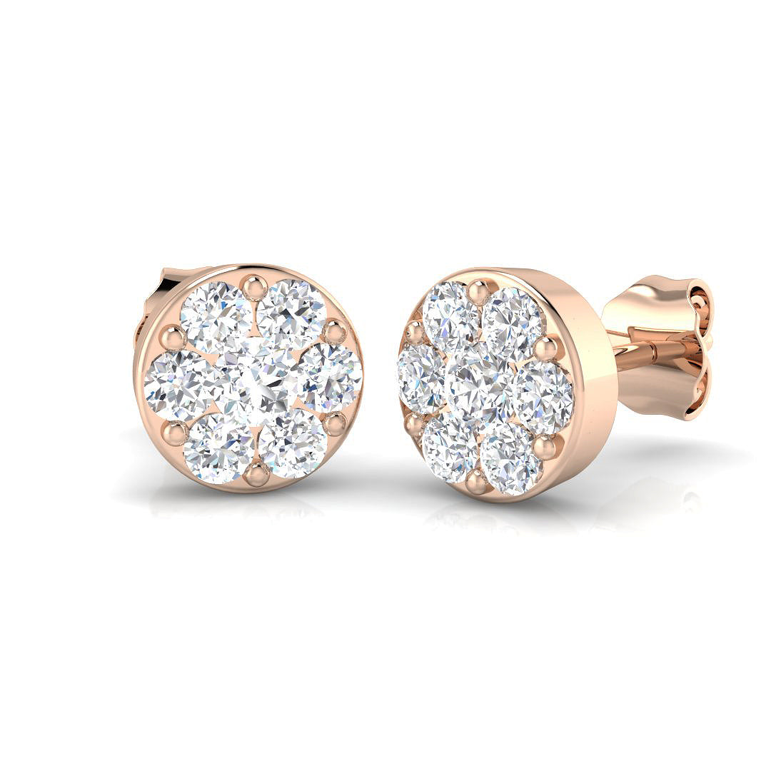 SE5857 — Earrings - 9k Rose Gold