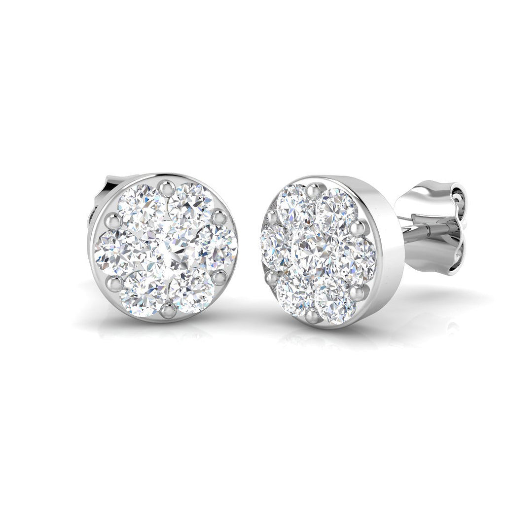 SE5857 — Earrings - 9k White Gold