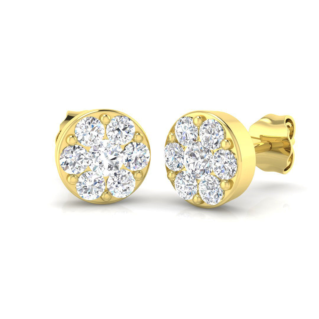 SE5857 — Earrings - 9k Yellow Gold