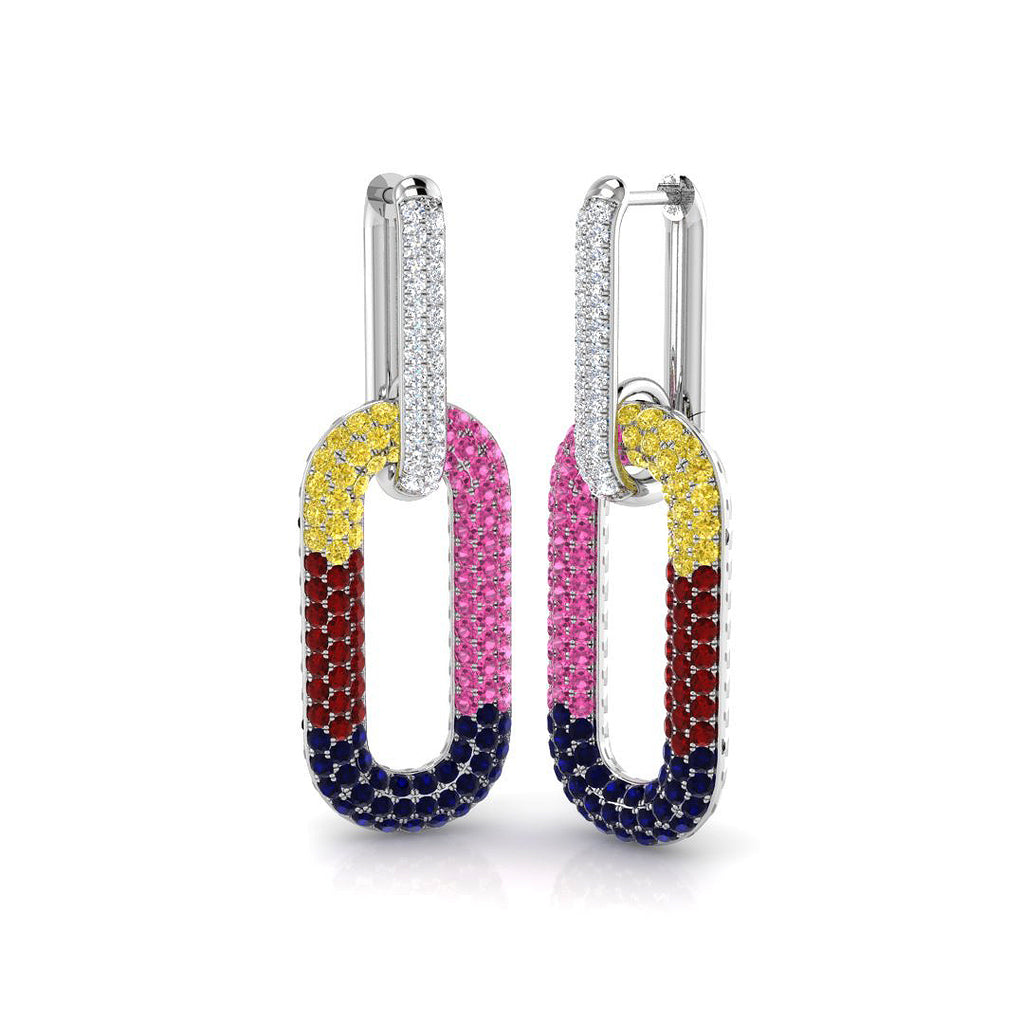 SE5879 — Earrings - 9k White Gold