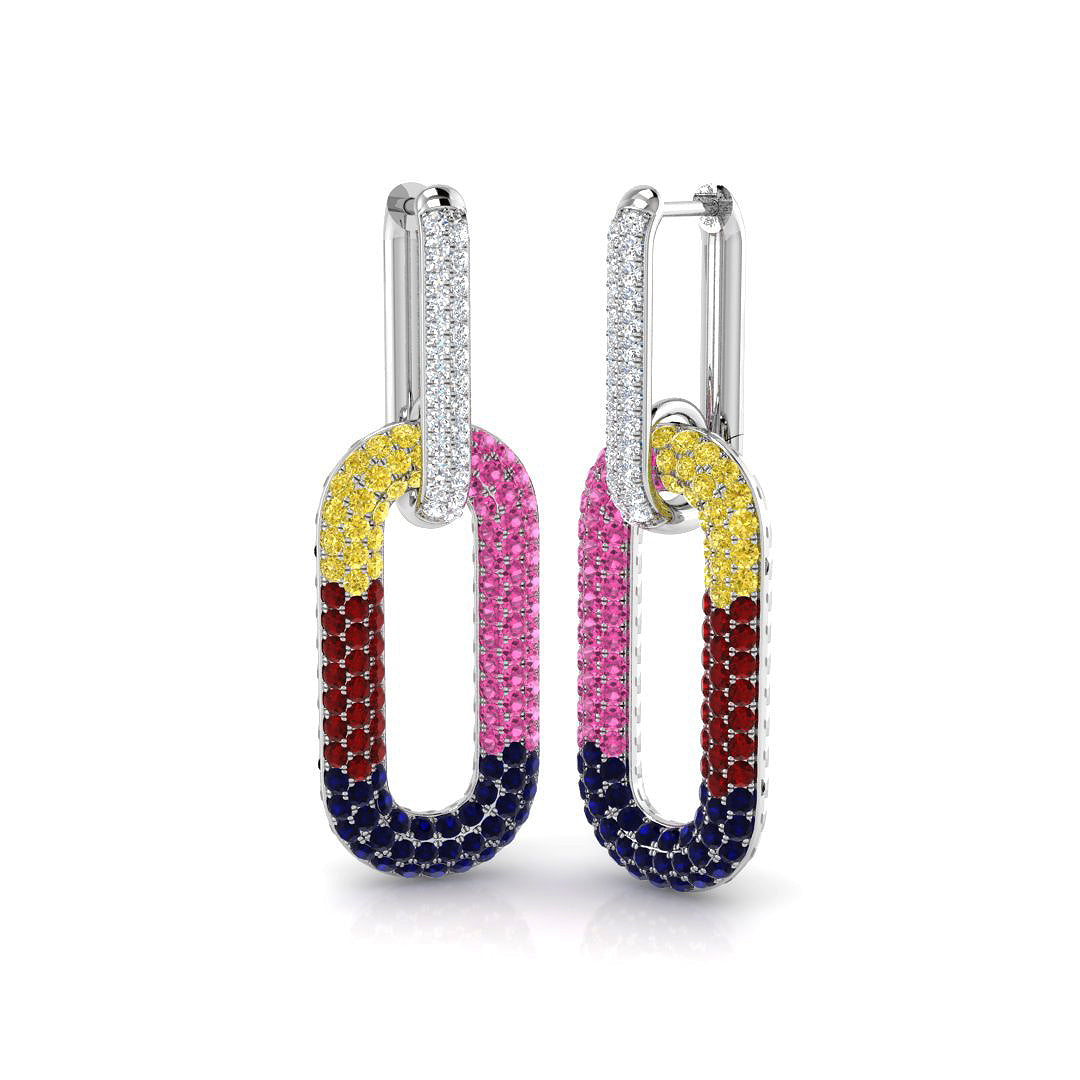 SE5879 — Earrings - 9k White Gold
