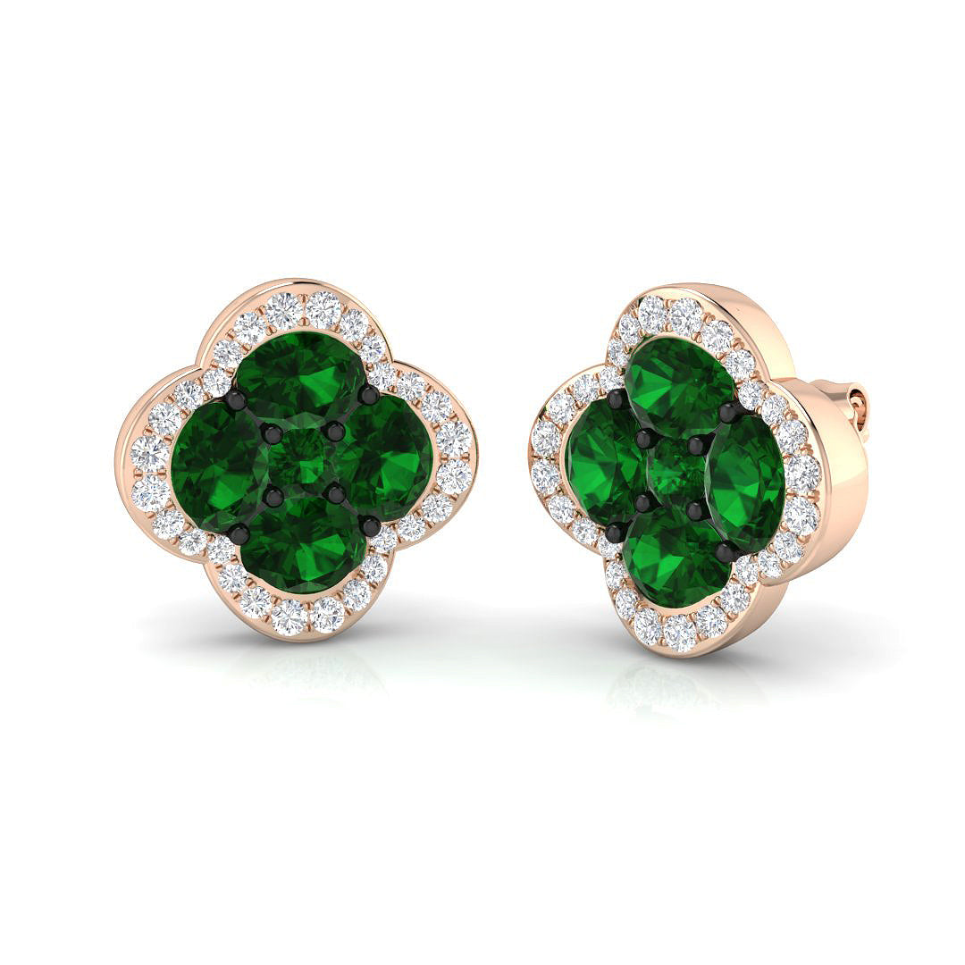 SE5884 — Earrings - 9k Rose Gold