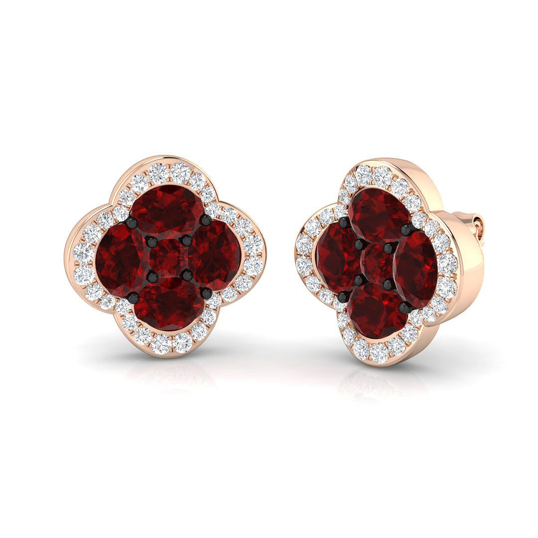 SE5884 — Earrings - 9k Rose Gold