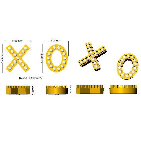 SE5886 — Earrings - 9k Yellow Gold detail