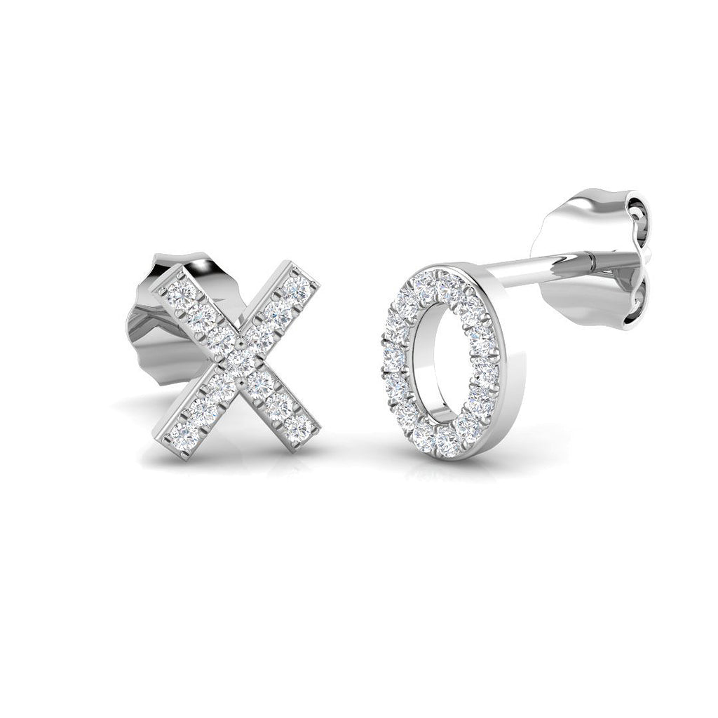 SE5886 — Earrings - 9k White Gold