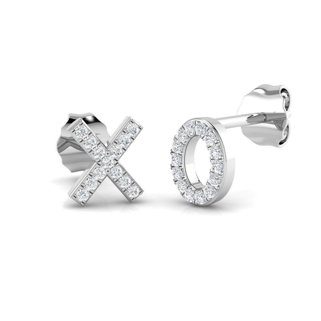 SE5886 — Earrings - 9k White Gold
