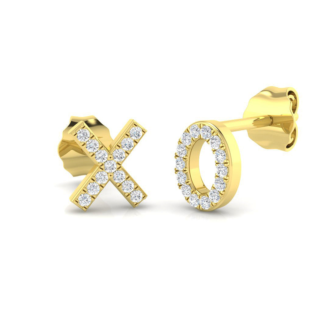 SE5886 — Earrings - 9k Yellow Gold