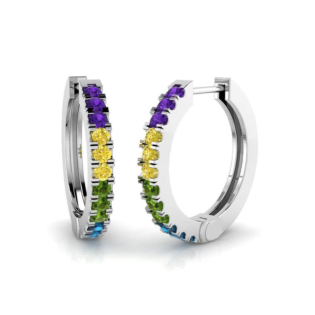 SE5888 — Earrings - 9k White Gold