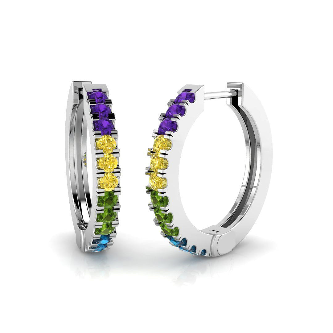 SE5888 — Earrings - 9k White Gold