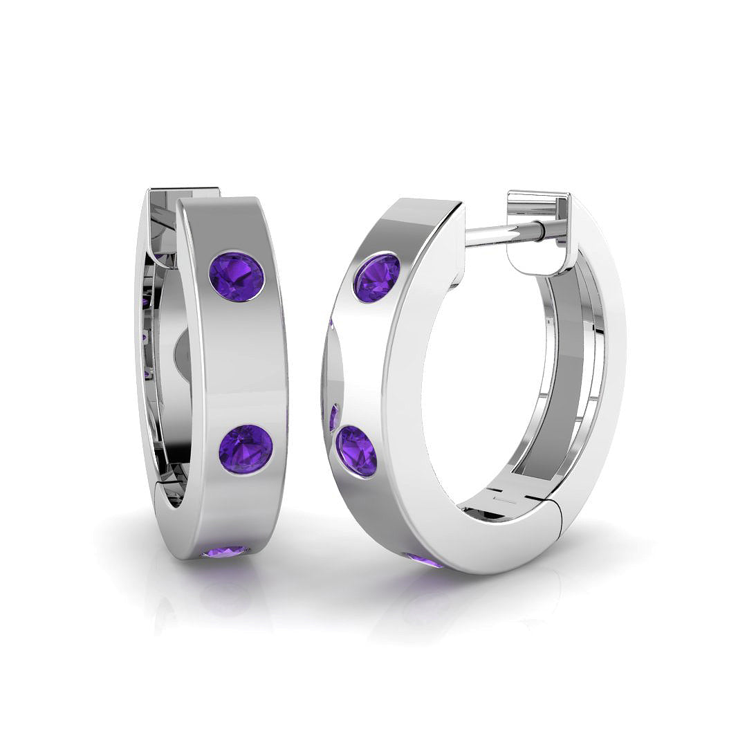 SE5889 — Earrings - 9k White Gold