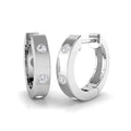 SE5889 — Earrings - 9 KT White Gold