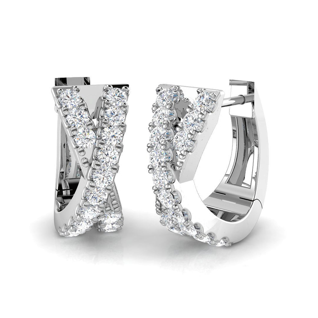 SE5890 — Earrings - 9k White Gold