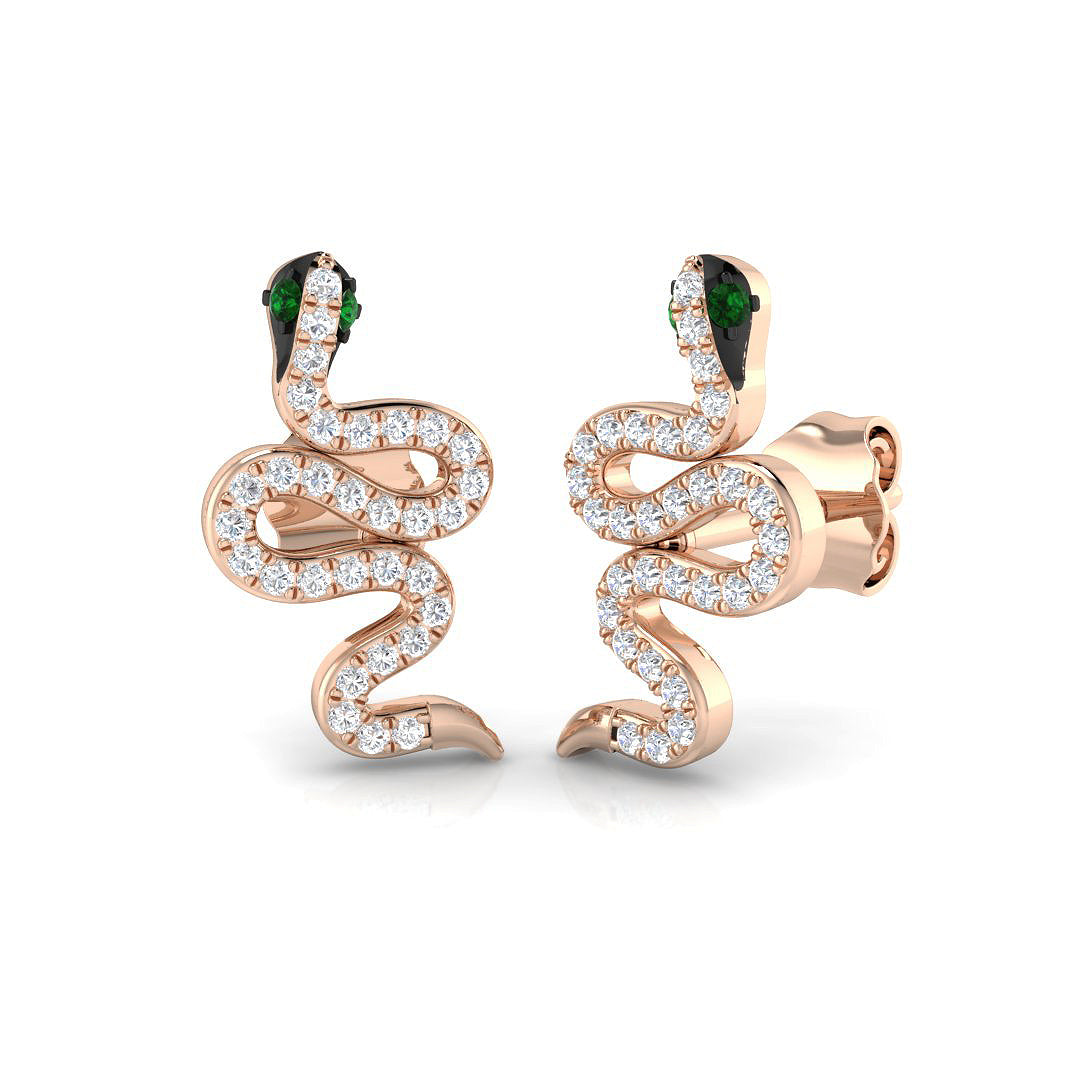 SE5892 — Earrings - 9k Rose Gold