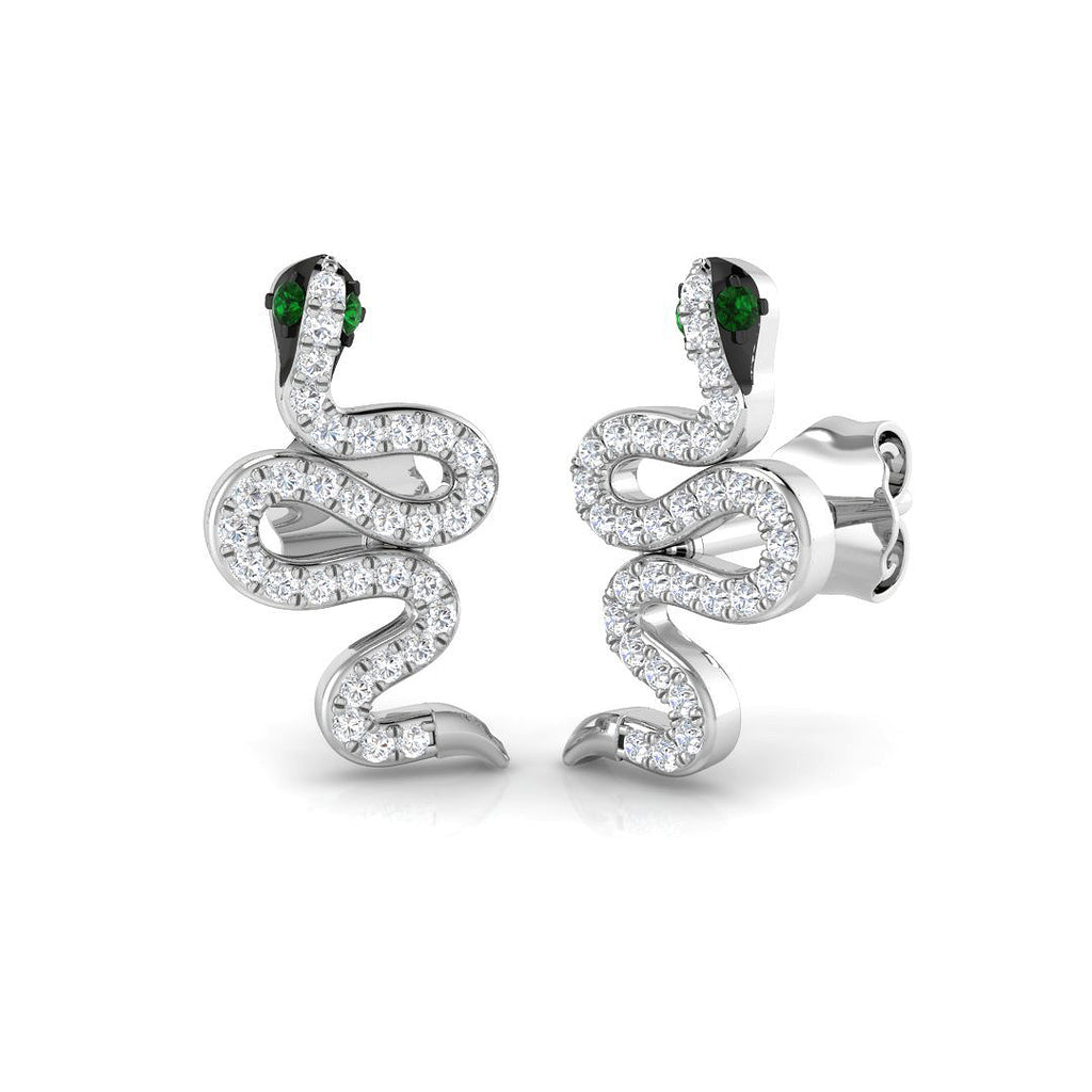 SE5892 — Earrings - 9k White Gold
