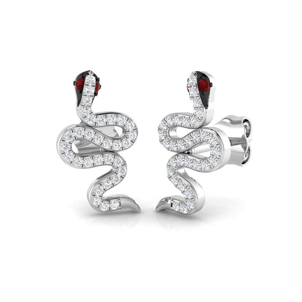 SE5892 — Earrings - 9k White Gold