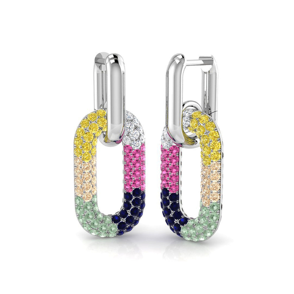 SE5894 — Earrings - 9k White Gold