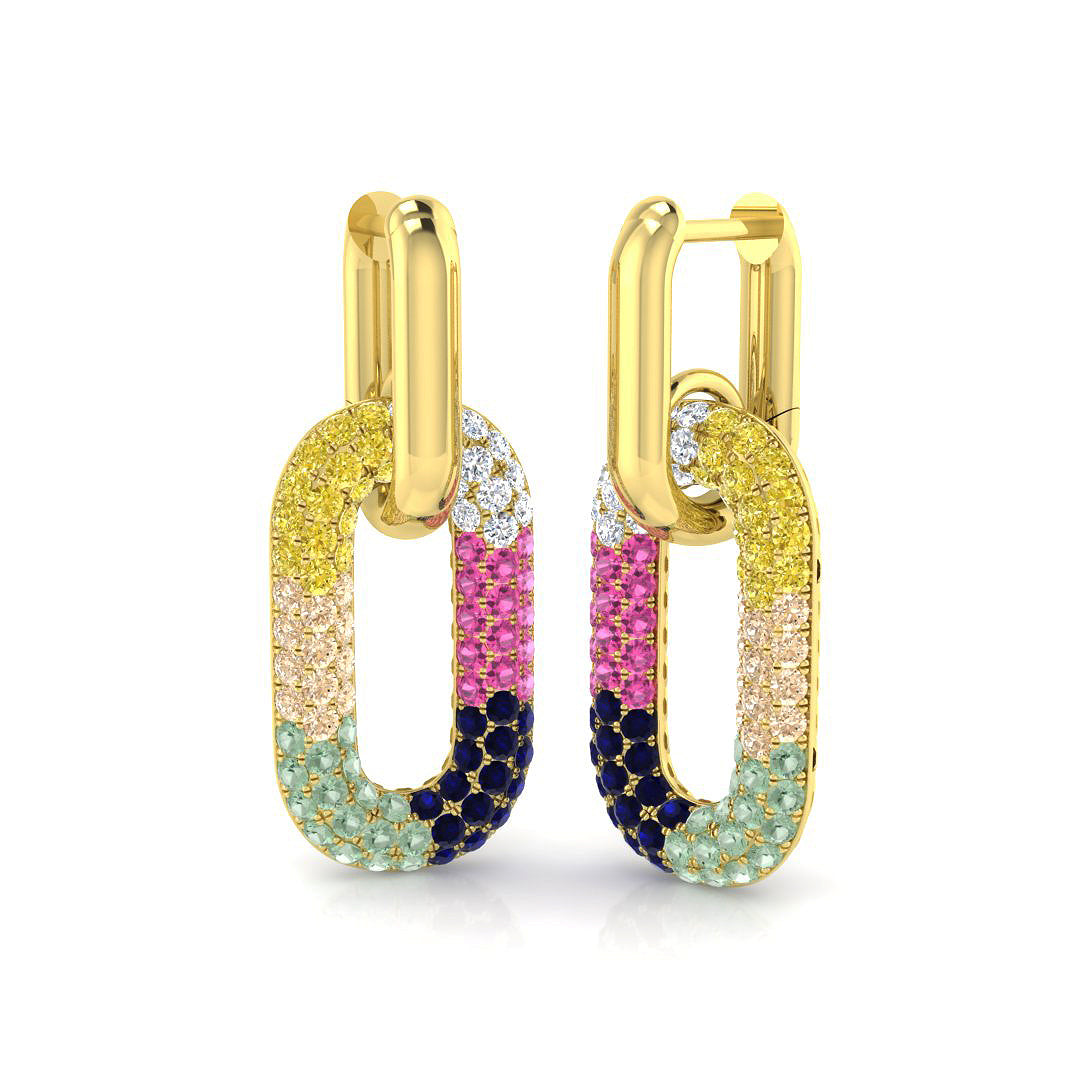 SE5894 — Earrings - 9k Yellow Gold
