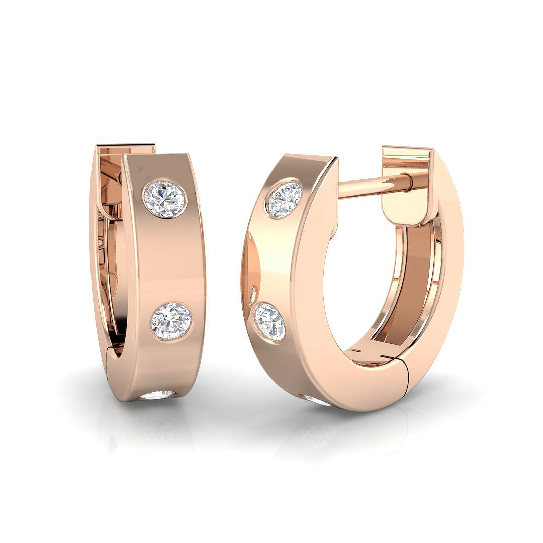 SE5895 — Earrings - 9k Rose Gold