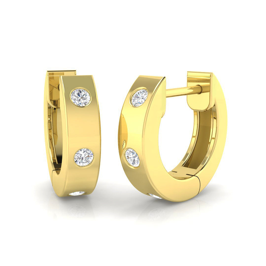 SE5895 — Earrings - 9k Yellow Gold