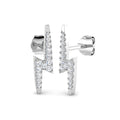 SE5899 — Earrings - 9 KT White Gold
