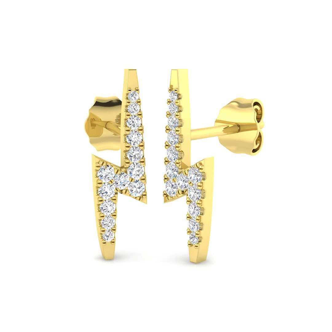 SE5899 — Earrings - 9k Yellow Gold